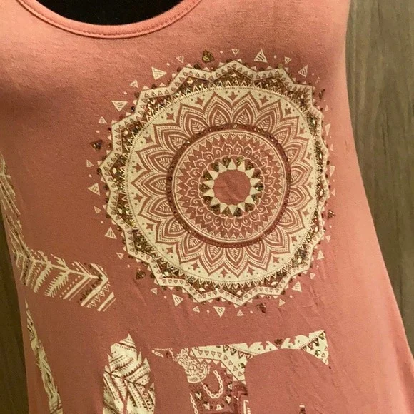 Social Teen Floral Tank Top - Picture 6 of 7